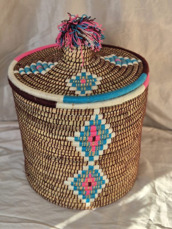 Handgemaakte opbergmand